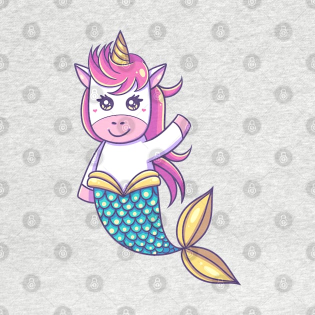 Mermaid Unicorn by PeppermintKamz